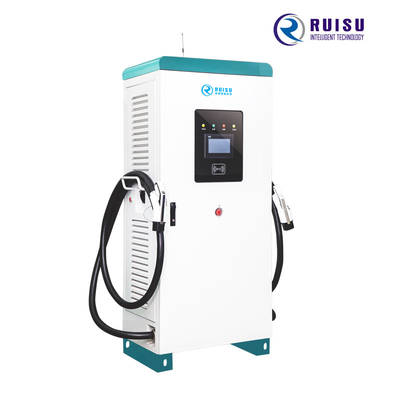 5m Kablo ile 60kw Ticari Elektrikli Araba Şarj Noktaları Hepsi Bir Arada DC