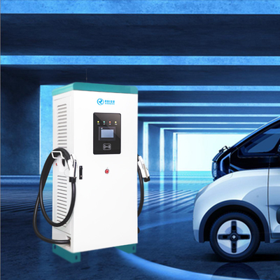 Doğal Soğutma 60kw EV Şarj Cihazı, Açık Araç Şarj Noktası CCS1 CCS2