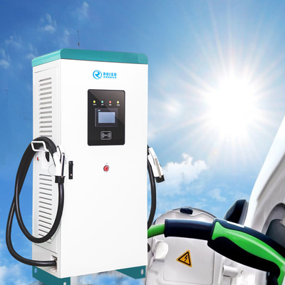 ODM EV Çift Elektrikli Araç Şarj İstasyonları 160kw Dış Mekan IP54