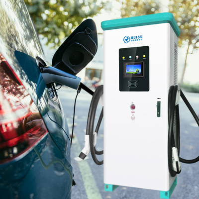 Çift Tabancalı Ticari Kamu 180kw EV Şarj Cihazı Hızlı Şarj