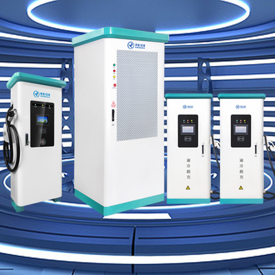 DC 480KW EV Araç Şarj İstasyonu 7 Tabancalı Esnek Sıvı Soğutmalı