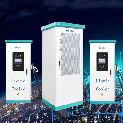 Zemine Monte EV Şarj İstasyonları 720KW 1 Fiş Akıllı Sıvı Soğutma