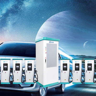 Elektrikli Araba için 360KW 1 Fiş 6 EV Bölünmüş Şarj Cihazı OCPP Ticari
