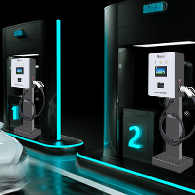 Kapasitif Dokunmatik Ekran CCS1 CCS2 ile 30KW EV Şarj Cihazı DC Hızlı Hızlı EV Şarj Ekipmanı