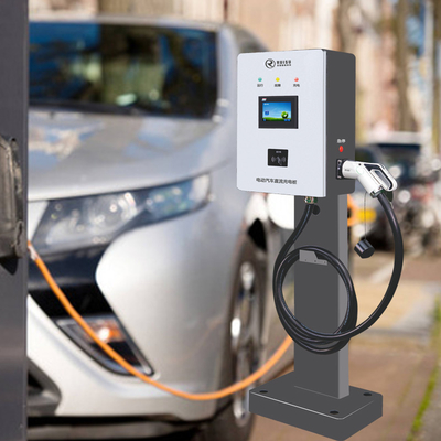 30KW 3 Fazlı Araç Şarj Noktası, Ticari OEM İçin Açık EV Şarj İstasyonu