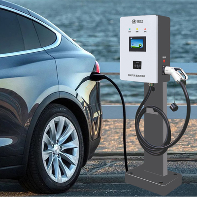 IP54 Akıllı EV Şarj İstasyonu, 30KW DC Hızlı Dış Mekan Ev EV Şarj Cihazı