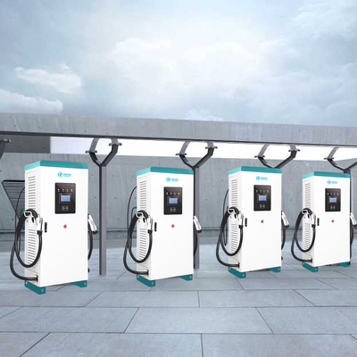 Zemine Monte Akıllı EV Araç Şarj Cihazı, Hızlı Şarj EV İstasyonu 60KW OEM