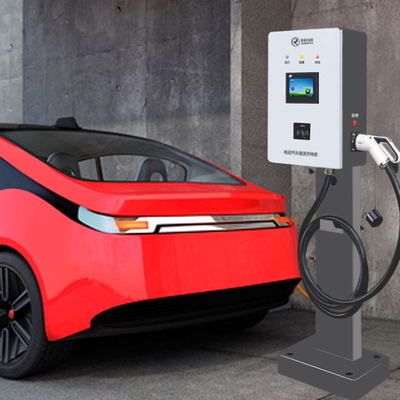 Duvara Monte DC 40kw EV Şarj Cihazı Tek Tabancalı Metal Malzeme