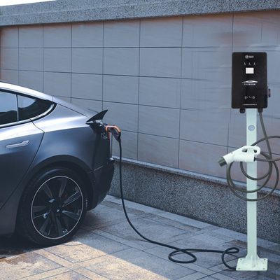 Akıllı 22kw AC Şarj Cihazı, 3 Fazlı Elektrikli Araç Şarj Cihazı Tip 2 32A