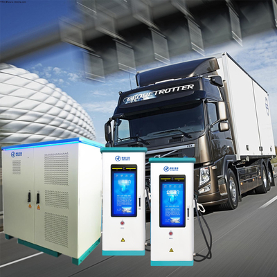 Chademo CCS GB/T Plug Ip54 Suya Dayanıklı Ağır Hizmet Kamyonu EV Bölünmüş Şarj Cihazı
