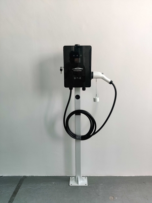 Ev Sürümü 7KW Tek Tabancalı AC Şarj Yığını Duvara Monte Edilmiş